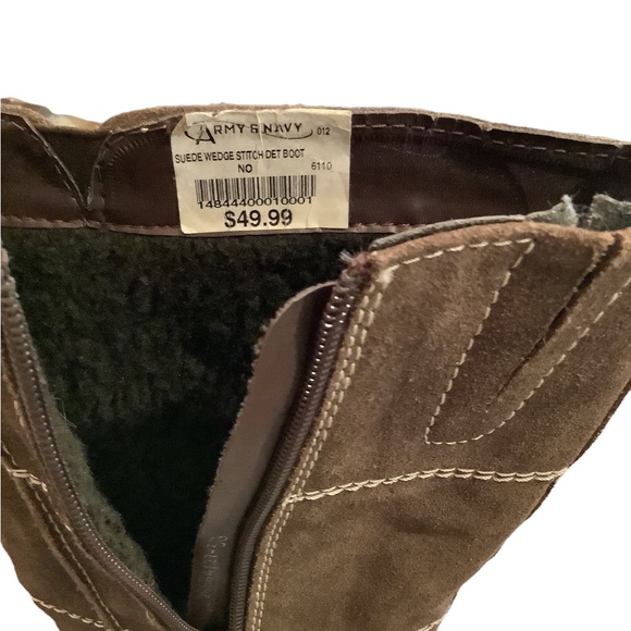 Vintage suede wedge - Picture 5 of 6